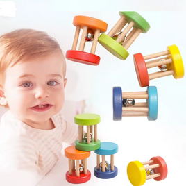 Wooden Mini Bell Roller