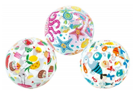 Intex 50cm Beach Ball Pk 5