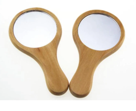 Mini Wooden Mirror Pk 5