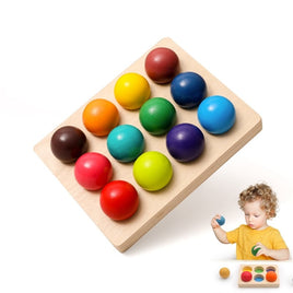 Wooden Montessori Cognitive Sorting Board
